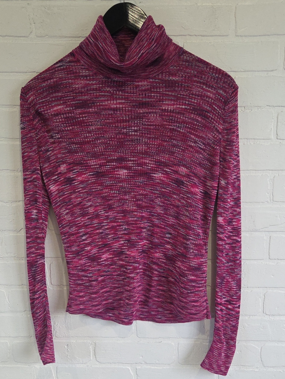 Missoni for Target Pink & Purple Space-Dye Turtleneck Sweater